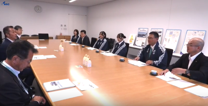 【表敬訪問】「いわて海ごみゼロ大作戦 in 宮古」の活動を報告しました！
